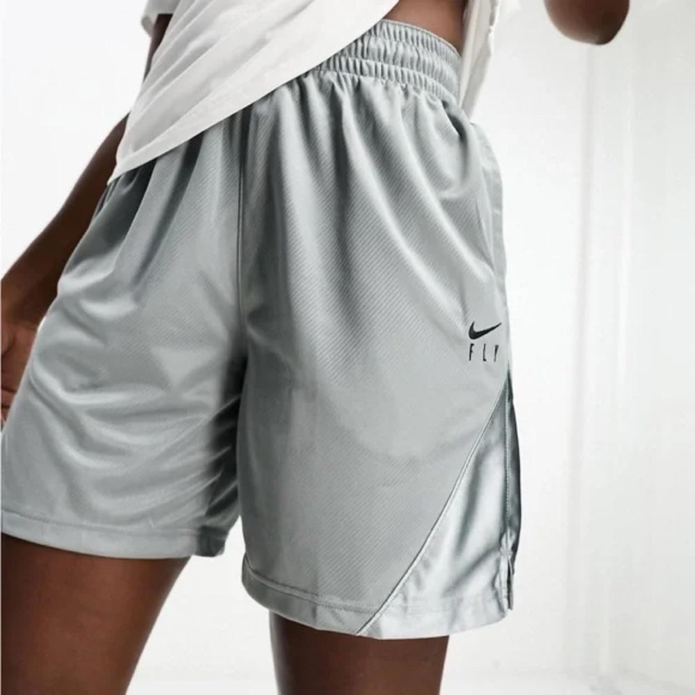 Nike Gray Dri Fit iSoFly Basketball Shorts